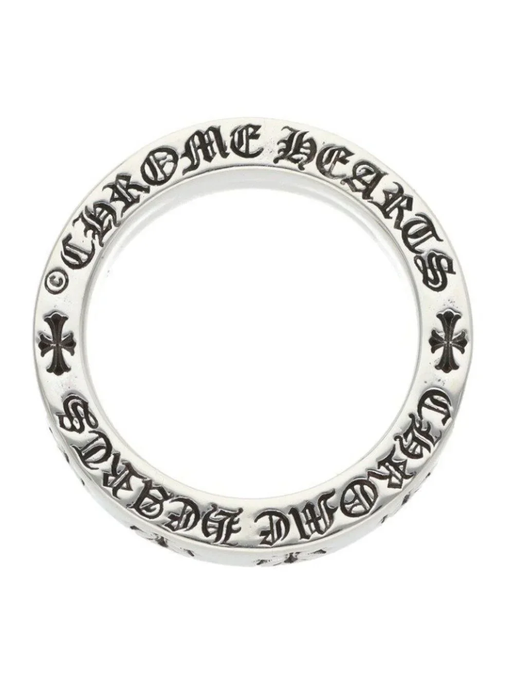Chrome Hearts Spacer Forever Silver Ring